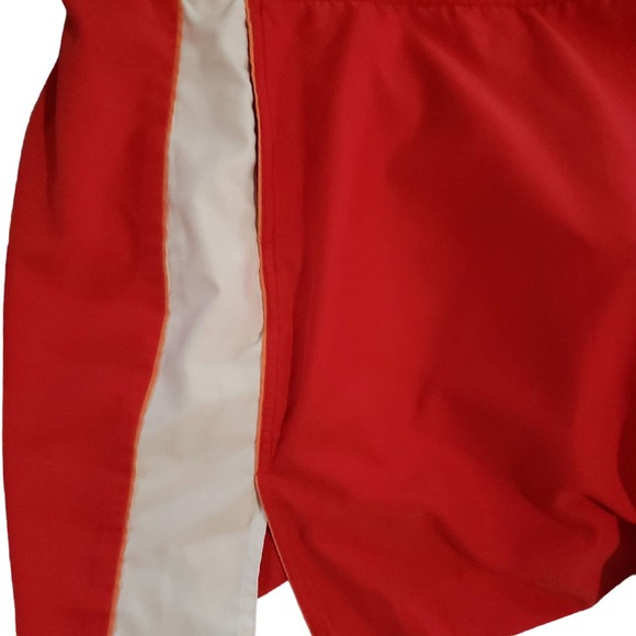 EUC Izod Skort Golf‎ Size 12 Womans Pockets Outdoors Athleisure Red Orange White - Picture 11 of 12